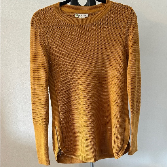 AKIRA Golden Knit Crew Neck Sweater - Picture 1 of 6
